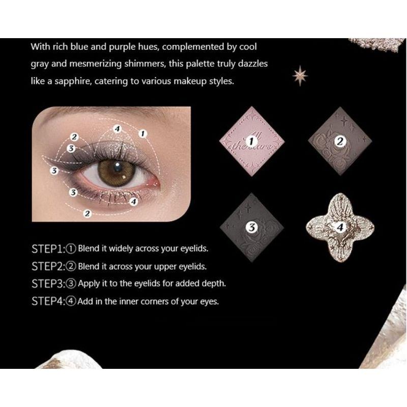 Flower Knows - Little Angel 9 Kolorowa Paleta Cieni do Powiek - 02 Płaczący Anioł