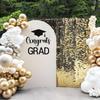 Felt Material Graduation Sailboard Stickers Black Cap Graduation Party Backdrop  Ceiling Background