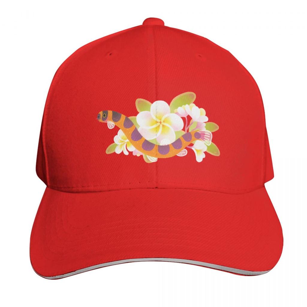 Kuhli loach and plumeria Baseball Cap Sunhat fashionable custom caps New In The Hat For Girls Unisexs