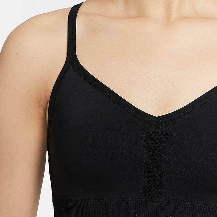 Nike Quick-Dry Low-Intensity Support Sports Bra Women Underwear Black CJ5876-010