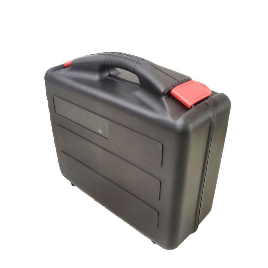 Electric Hammer Tool Storage Box - Durable Plastic Toolbox for Welding and Power Tools.