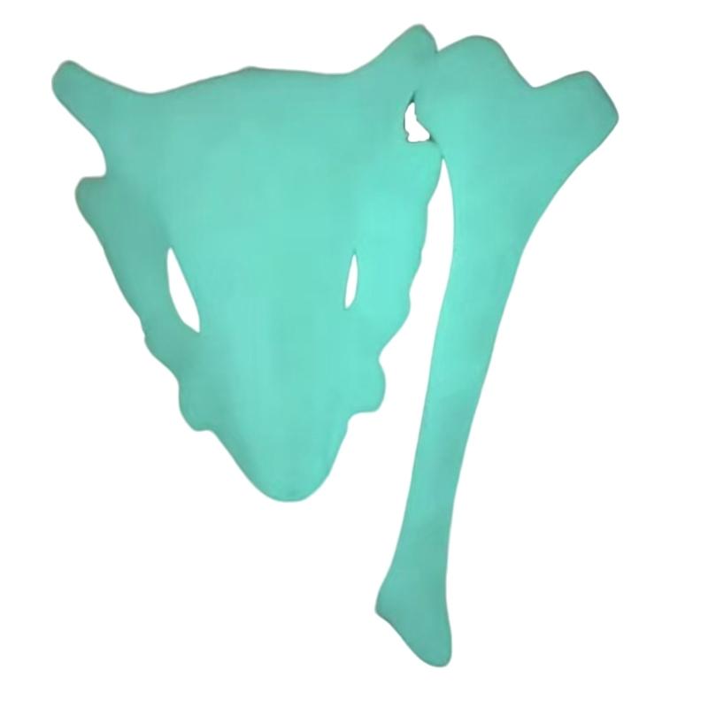 

Popular Cubone Skull Hairpin Luminescent Hair Stick for Casual Formal Costume Hair Clip Hair Buns Hair Pin for Cosplay 1