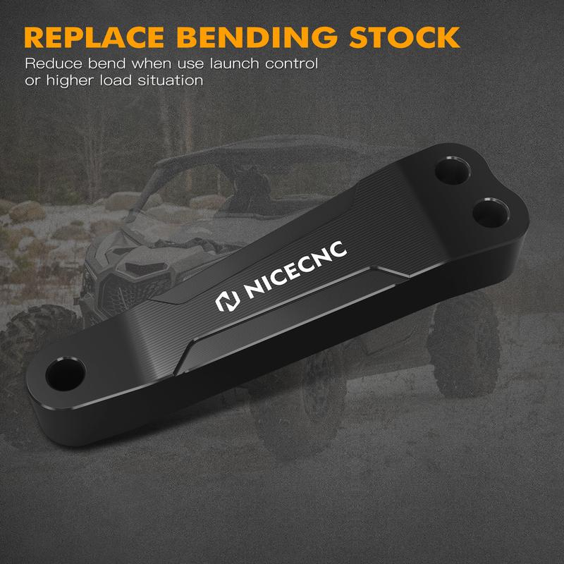 NICECNC UTV X3 Transmission Mount Gear Box Bracket For Can Am Maverick X3 4x4 Turbo DPS 2017-2021 900 HO 2018