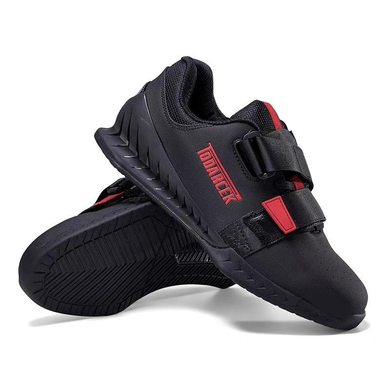 Size 39-45 Professional Squat Hard Pull Shoes Youth Gym Squat Weightlifting Training Shoes Anti-skid Fitness Shoe