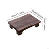 10cm Wooden Coffee Table, Modern Design, for Windowsill And Balcony