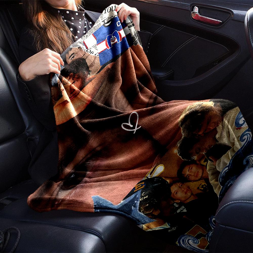 Love Sports Collage Blanket Soft Throw Blanket For Home Bedroom Bed Sofa Travel Office Solid Christmas Blanket