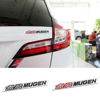 Samolepka Mugen Letters Car Styling Samolepka 3D Metal Badge Emblem Decor for