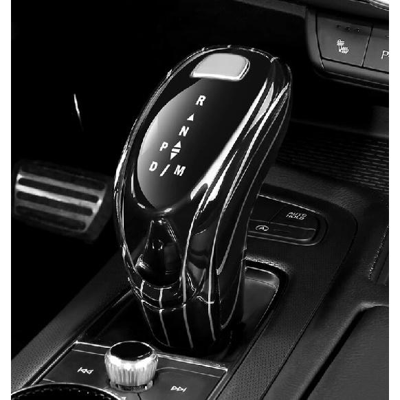 For Cadillac CT5 XT6 XT5 XT4 Glossy Black Console Gear Shift Knob Cover Trim new