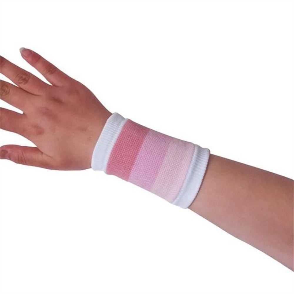 

Sweatband Gym Wrist Guard Fitness Wrist Support Wrist Support Brace Wristbands Sport Hand Band pink