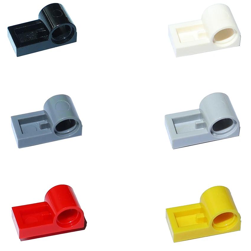 1x2 featuring Pin Hole on Bottom Construction Bricks Blocks 18677 Plate Modified High-Tech Parts Works With Learning DO IT YOURSELF Playthings