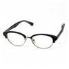 Adije Orlan (Black) La1051 Eyeglass Frames Half-Rim