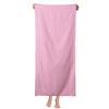 Solid Color Beach Towel Microfiber Quick Dry Striped For Kid Women Travel Camping Picnic Mat Pool Towel Portable Sea Surf Poncho