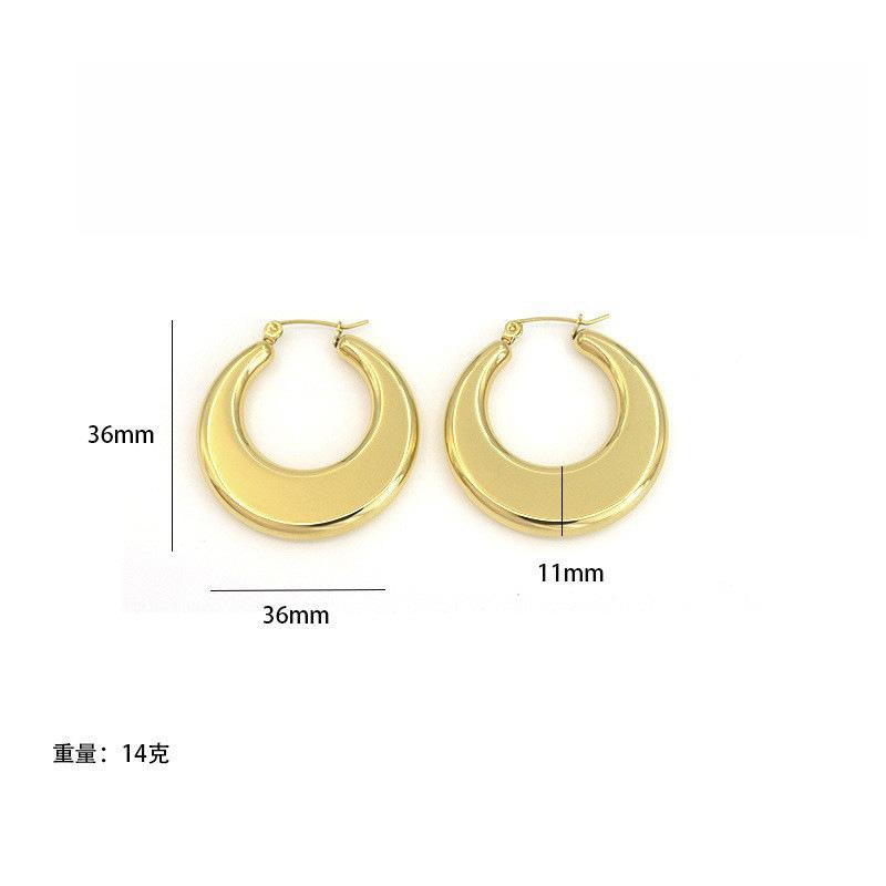 Vintage Gold Circle Screw Thread Hoop Earrings for Women, Minimalist Textured Ear Cuffs, Dainty Small Hoops, Trendy Jewelry Gift