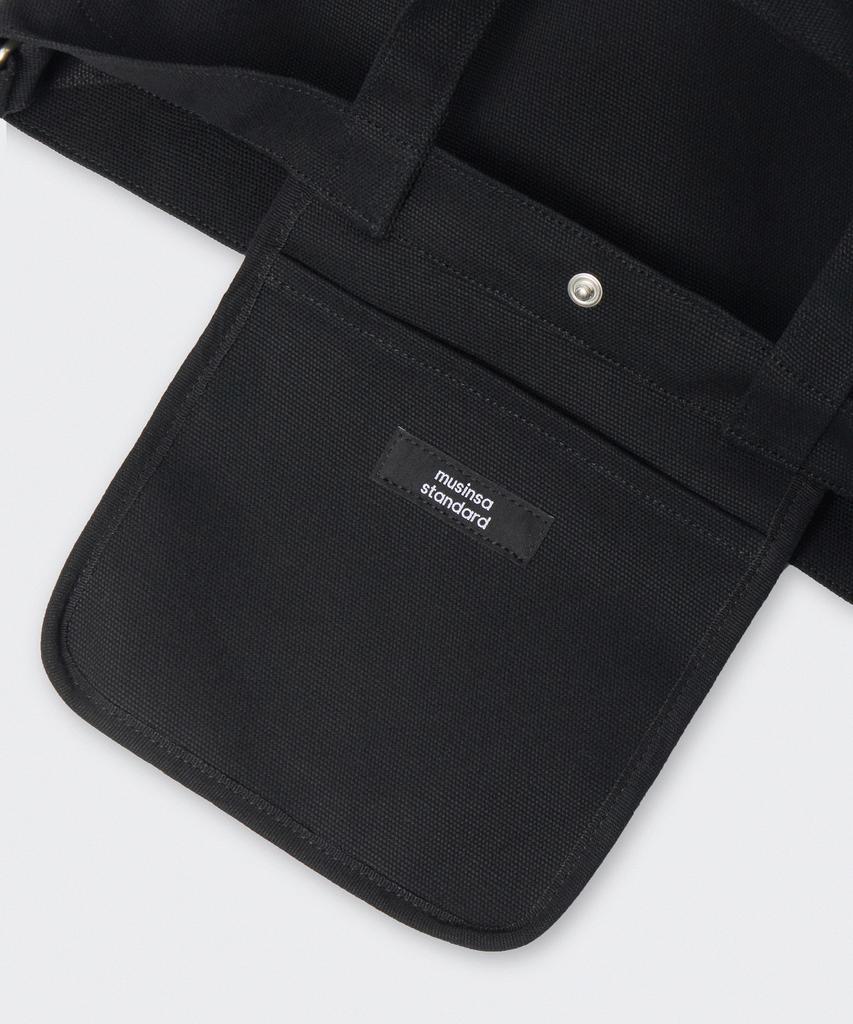Musinsa Standard Canvas Two-Way Tote Bag [Black]