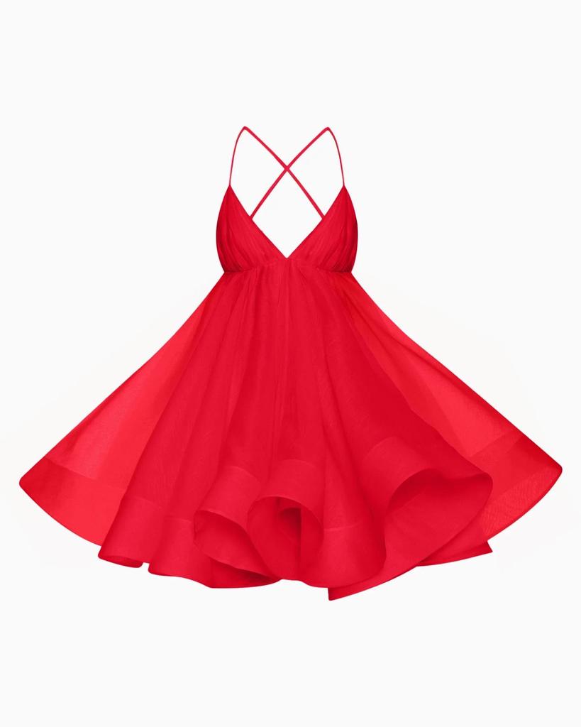 2026 Trendy European and American Women's V-Neck Backless Dress - Beach Holiday Style