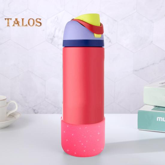 2Pcs Silicone Boot for Owala 24/32oz Flask Anti-Slip Protective Sleeve for FreeSip BPA Free Dishwasher Safe Cup Cover Accessories