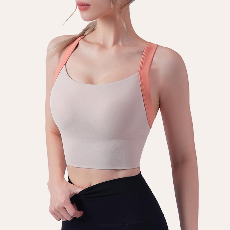 Women's Shockproof High-Intensity Sports Bra - Supportive Yoga & Running Vest