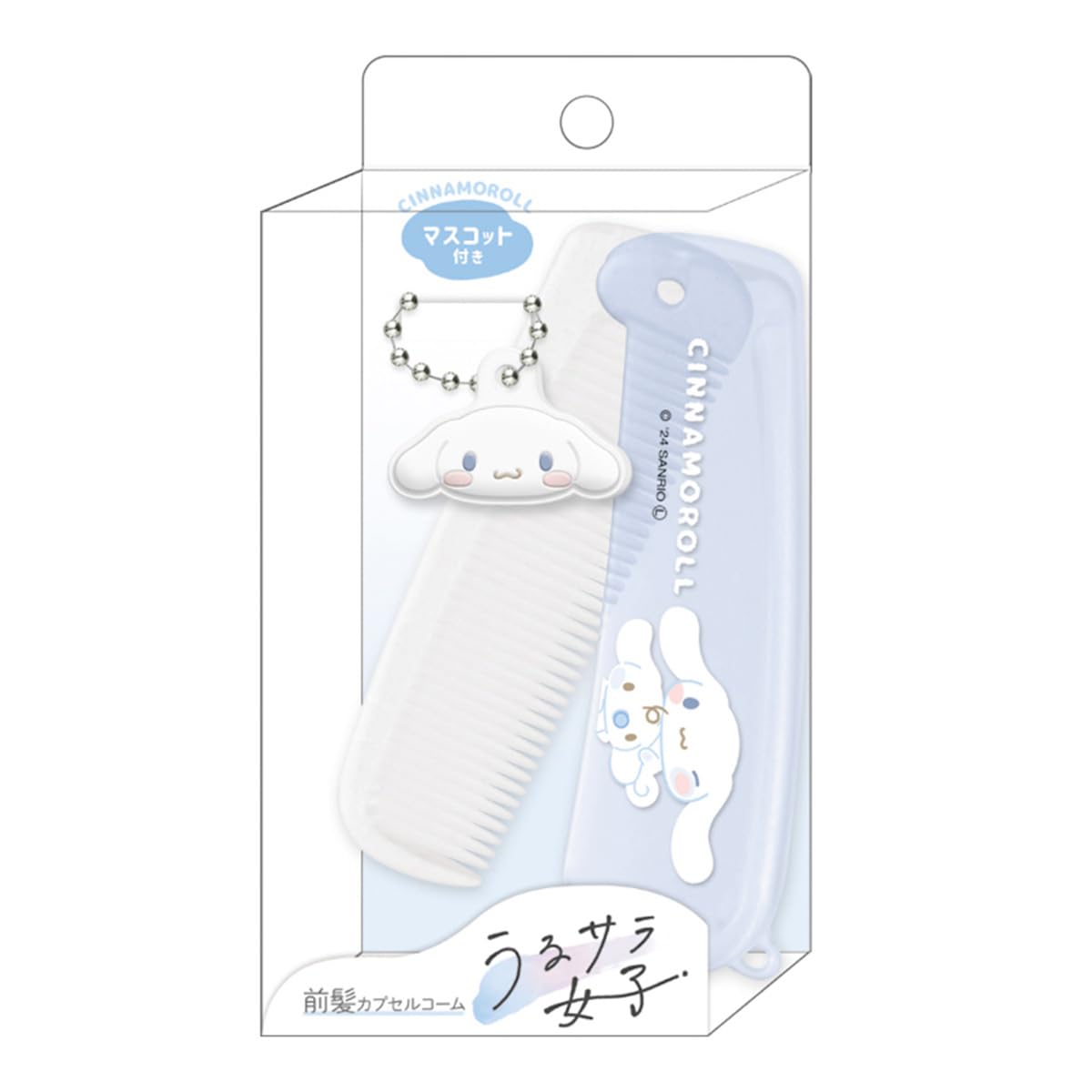 

Cinnamoroll Crax bangs capsule comb with mascot 123174 (Cinnamoroll)