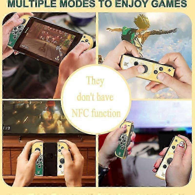 Controllers for Nintendo Switch, L/R Joypad Switch Controllers with Dual Vibration,Support Wake-up/Motion Control,Compatible with Nintendo Switch/LITE