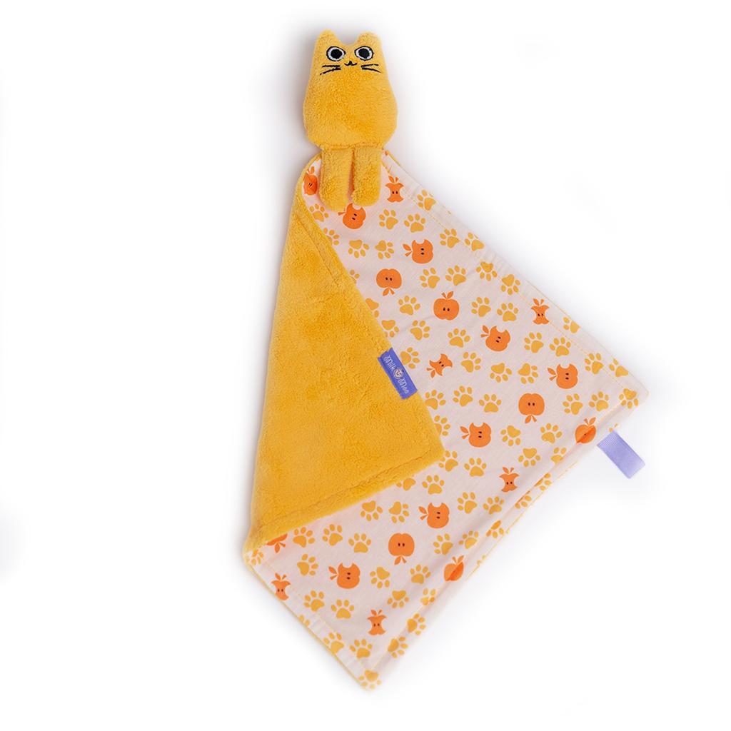 Milk&Moo Tombish Cat Baby Security Blanket, Soft, Breathable, Lightweight