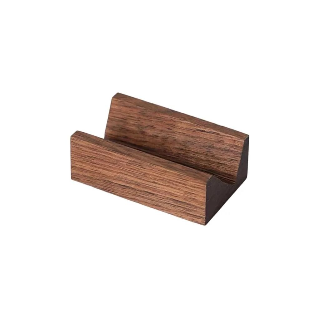 Wood Base Ring Display Rack Walnut Jewelry Photography Props Ring Holder  Jewelry Store