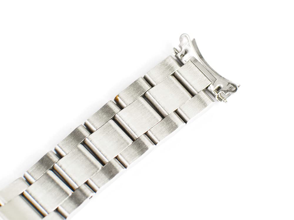 [Import King Original] Watch Parts - Compatible with Rolex - Datejust Men's Aftermarket Oyster Bracelet - Stainless Steel, Matte Finish, 20mm