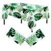 Tablecloth 1PCS PEVA Hawaiian Party Decoration Tableware Disposable Birthday Decoration Tabletop Decoration