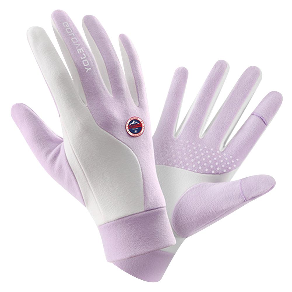 GOLOVEJOY DY51 Autumn Winter Windproof Mittens for Men Women Outdoor Sports Touch Screen Anti-Slip Gloves