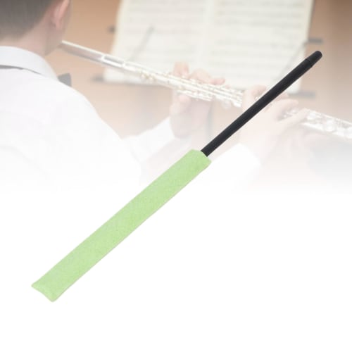 Flute Cleaning Rod, Flute Swab, Cleaning Stick, ABS and Silicone Material, Absorbent, Flute Accessory