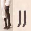 Women's High Socks, Thickened and Warm Thigh Knee Pads for Autumn and Winter. Half-length Socks That Reach The Knees In Winter
