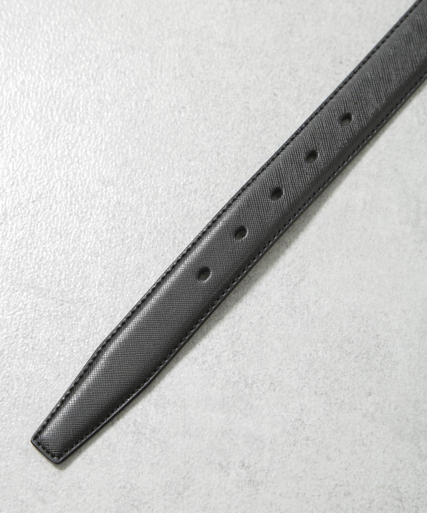 [Nano Universe] Split Leather Reversible Belt for Men, Size F 360, Pattern 1, 668-5150203