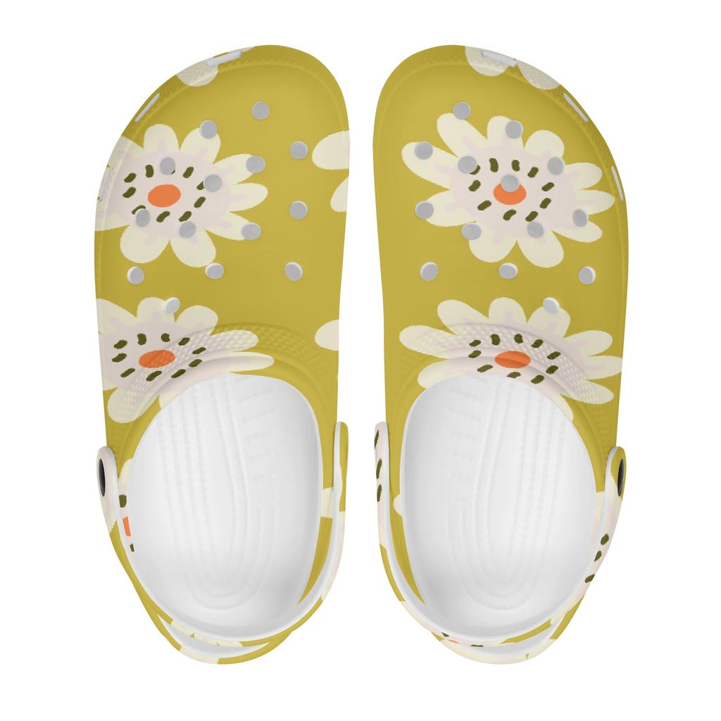 Süße bedruckte EVA-Clogs Unisex Atmungsaktiv Leicht Rutschfeste Freizeitschuhe Bequeme Sommersandalen Leichte Alltagsschuhe