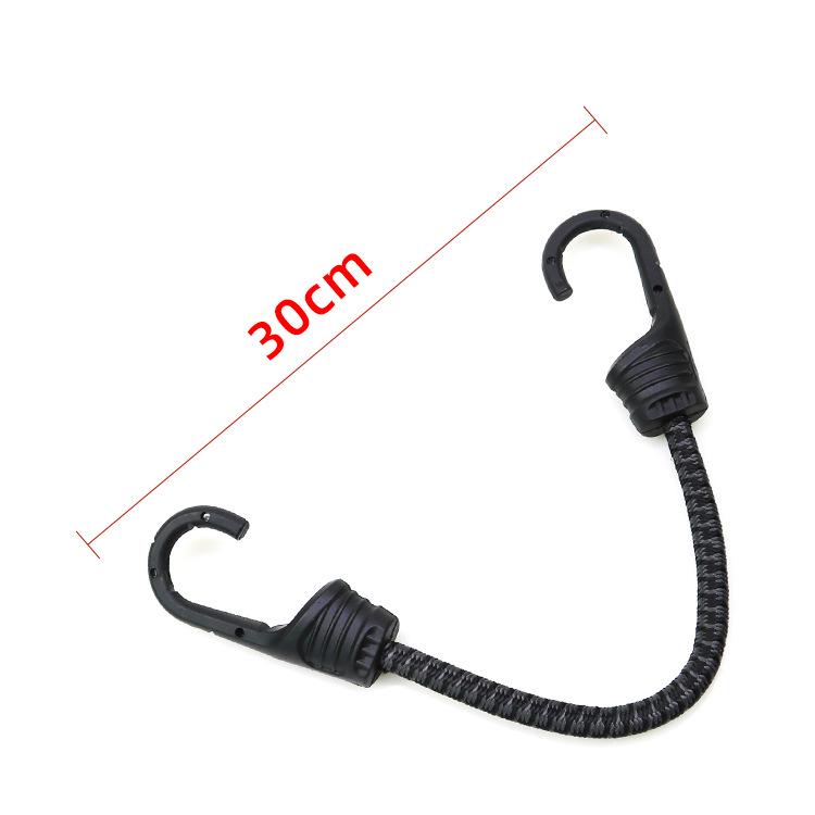 Elastic Motorcycle & Bicycle Cargo Strap - Reinforced Trunk Hook Rope for Luggage & Bundling