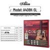 Alice Children's Folk Acoustic Guitar Strings Set 011/012 - Beginner Instrument Strings
