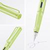 LAMY Safari Spring Green - Left Handed Steel Tip (LH) Medium Fountain Pen with Ergonomic Grip And...