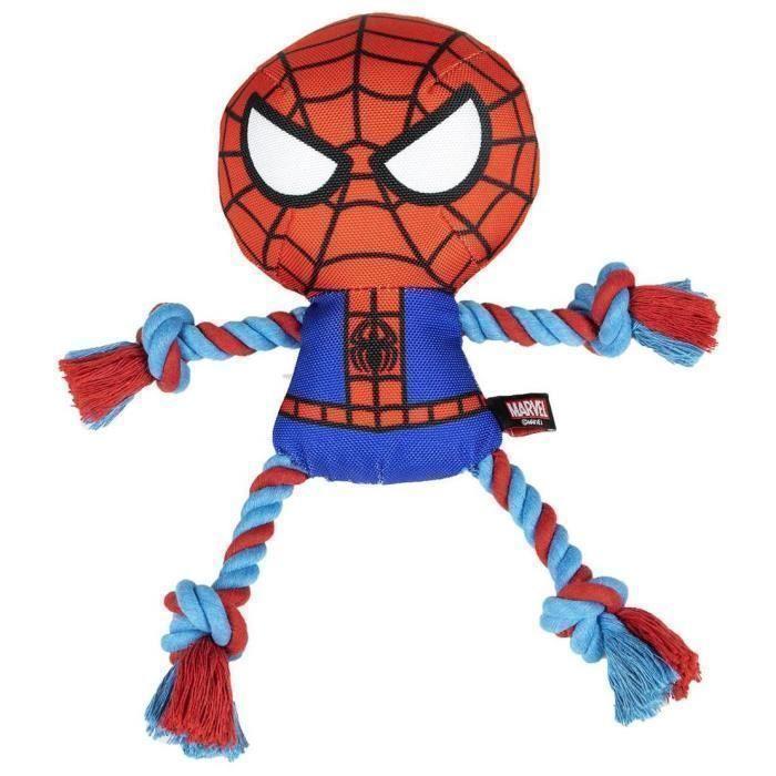 For Fan Pets Corde à dents pour Chien Spiderman | 22x8x36 cm