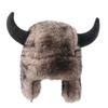 Winter Thick Faux Fur Trapper Hat With Ear Flaps Unisex Warm Windproof Ski Cap Cold Weather Outdoor
