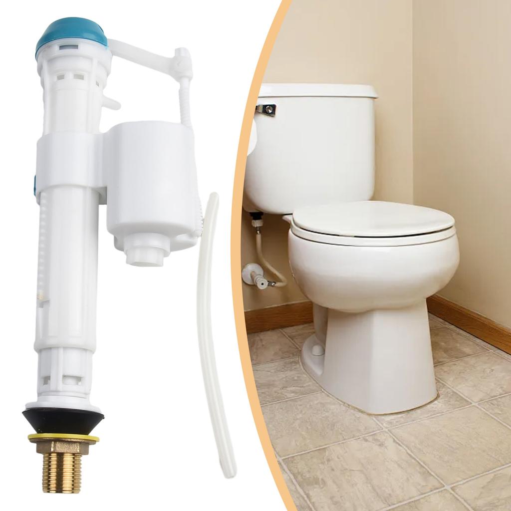 Side Entry Toilet Inlet Valve Cistern Fittings 1/2in  Adjustable Float Filling Valves Bathroom Fixture Replacement Parts