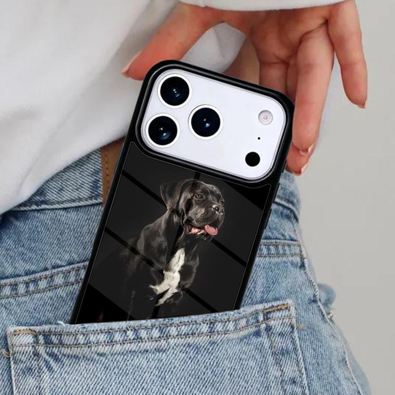 Italian Mastiff Cane Corso Phone Case for iPhone 16e 15 14 13 12 17 Pro Max Plus Air 17pro Cover Coque