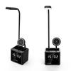 Multifunctional 3 In 1 Desk Lamp Dock Magnetic Wireless Charging Station Dual Alarm Clock Magsafered 15W Wireless Phone Charger