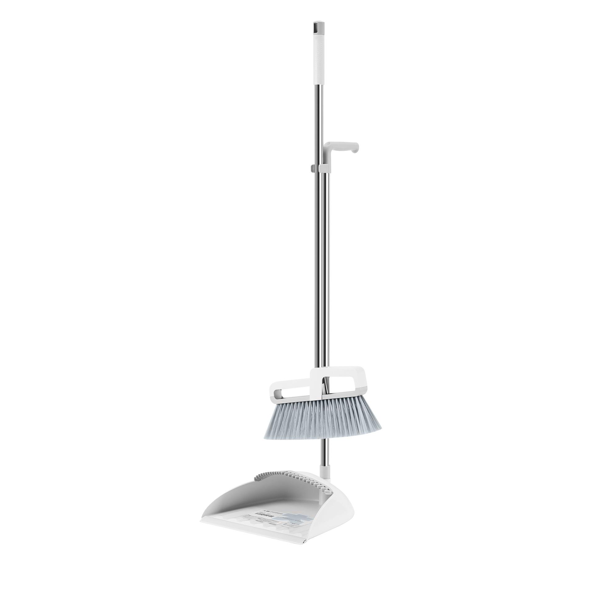 

Non-Stick Hair Broom & Dustpan Set with Soft Bristles - Ideal for Home, Dorm, or Office Cleaning.