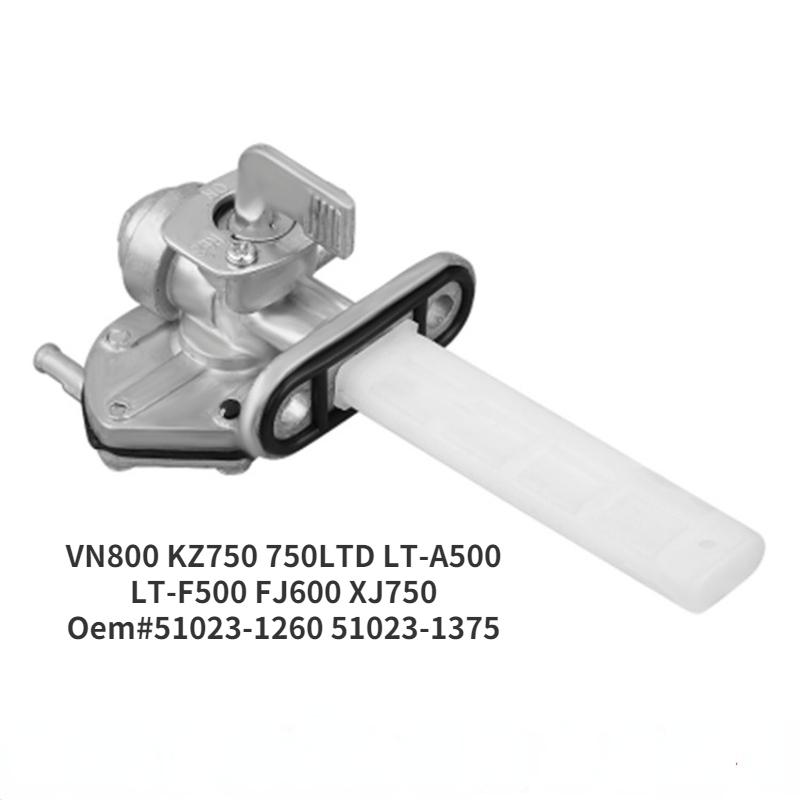 Fuel Valve Switch Petcock Forkawasaki750 VN800 KZ650 750 1000 750LTD LT-A500 LT-F500 FJ600 XJ750 51023-1260 51023-1375 Fuel Cock