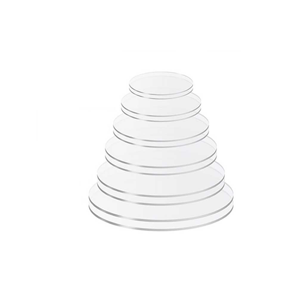 

2 штуки Акриловый диск для торта Портативный Моющийся Прозрачный Запасной Круглый Кондитерский Кексы Торты Поднос Подставка Аксессуары 26cm