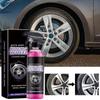 120ml Reifenreiniger-Spray Autoreiniger für Räder und Reifen Langlebige Radpflegeprodukte Felgenreiniger-Spray für Fahrzeuge LKW Wohnmobile