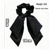 Dazzling Zhao Lusi Style Polka Dot Bow Hair Tie - Large Intestine Hair Accessory
