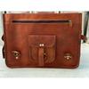 Vintage Briefcase Satchel Leather  Laptop Messenger Bag Shoulder Men's