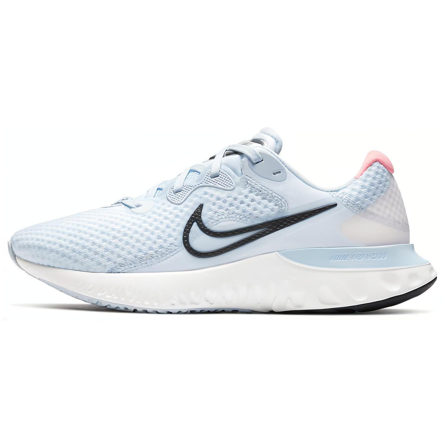 (WMNS) Nike Renew Run 2 Light Blue Black White Women s CU3505-101 EU 36