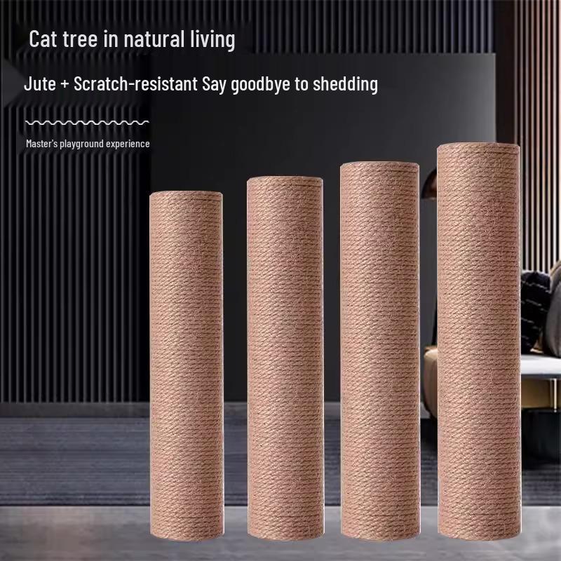 Hemp Jute Sisal Cat Scratching Post: DIY Replacement for Nail Grinding and Cat Trees