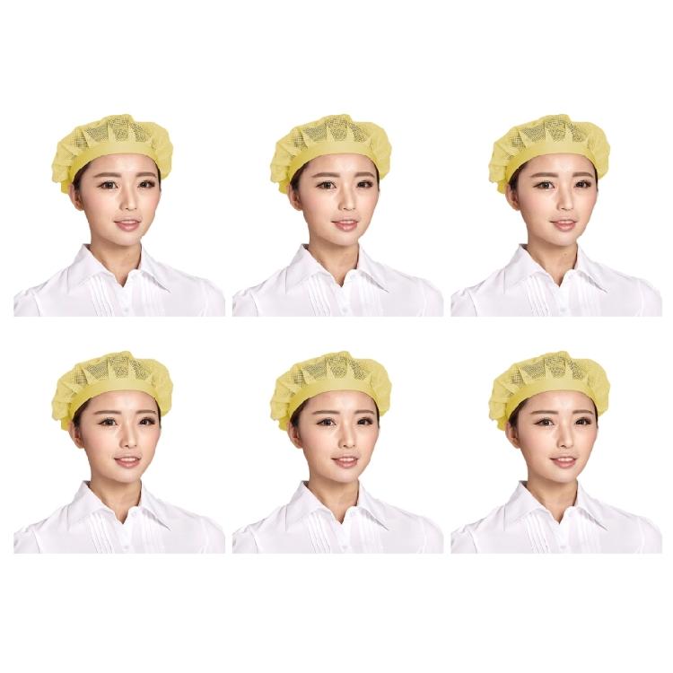 Confezione da 6 Cappelli da Chef Traspiranti Lavabili Asciugatura Rapida Cappello da Cuoco per Cucina per Panifici e Spazi di Cottura Commerciali