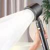 6 Spray Filter Shower Head ABS Portable High Pressure Large Strong Flow Shower Heads with Stop Button Universal Bathroom Nozzle